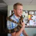 Marcus Maurer, Intern for Columbine Animal Hospital, poses with snake Amora. Veterinarians at the animal hospital are a part of Zoo Quest, an organization trying to open a Zoo in the Grand Valley.
