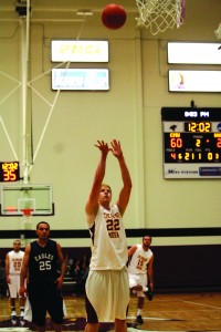 Colton Burgon is leading the Mavericks with 17.8 points a game.