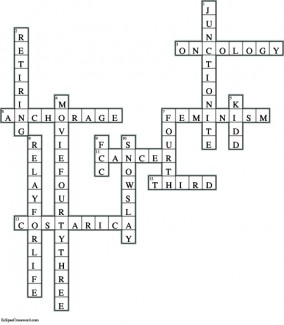 Crossword Puzzle Key 2/12 thecrite com