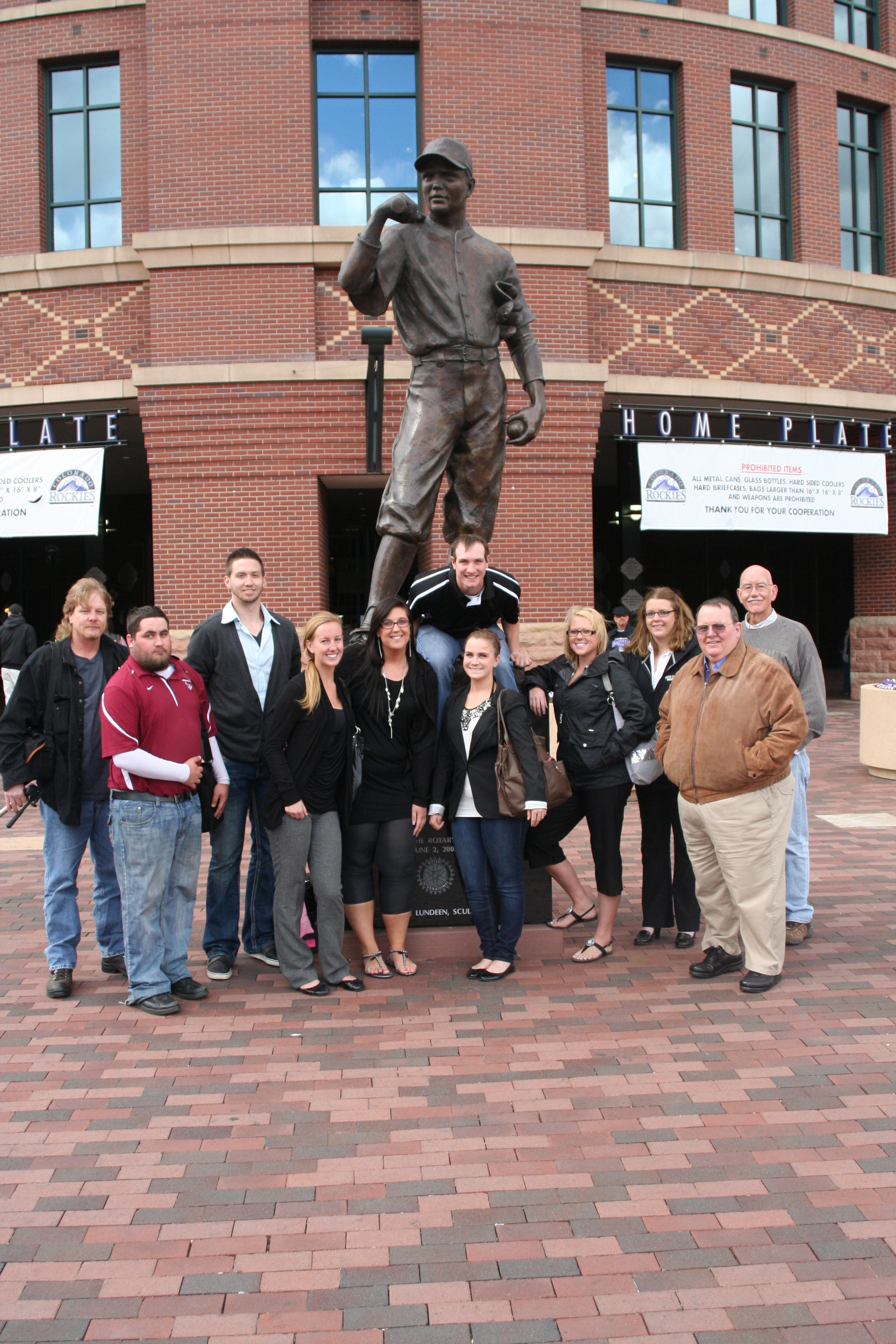 The Sports Reporting Class of Mesa State College traveled to Denver to report on the Rockies vs Diamond Back game.
