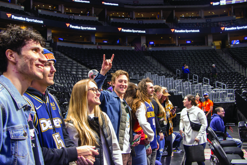 Maverick pride at the Nuggets