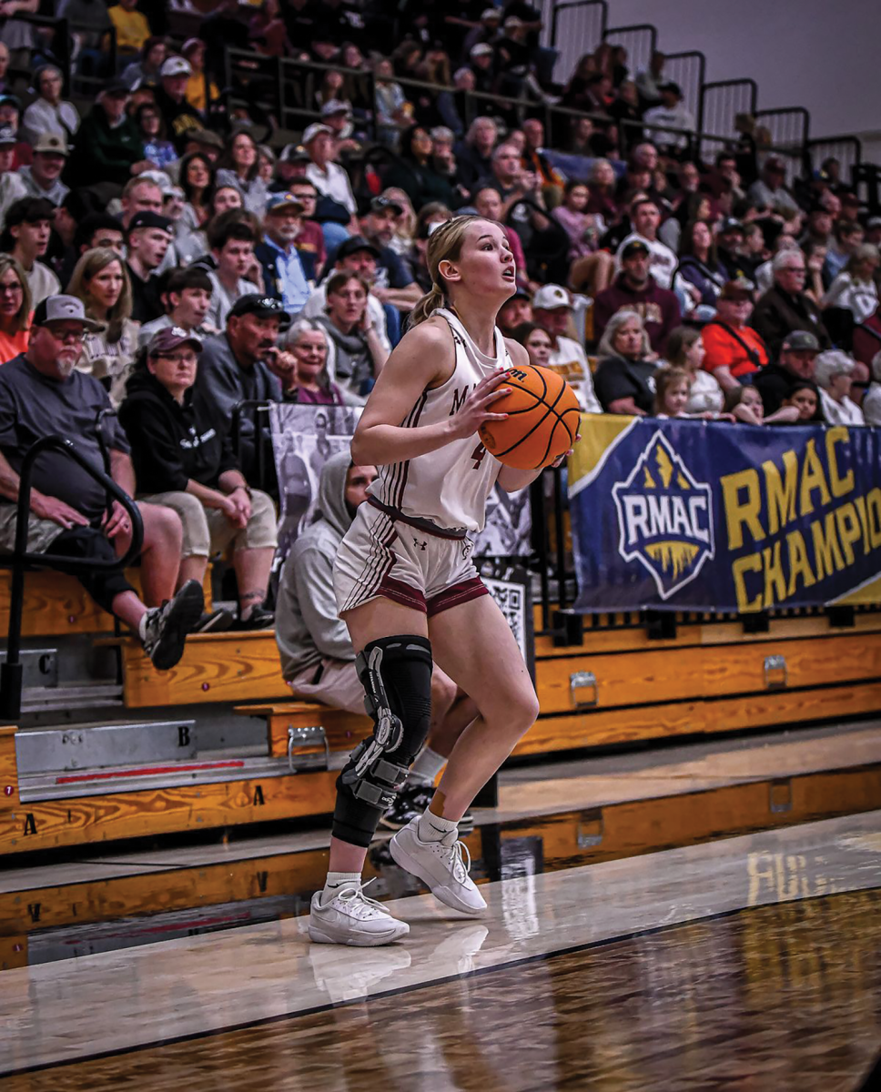 Women's basketball guard Macy Larsen