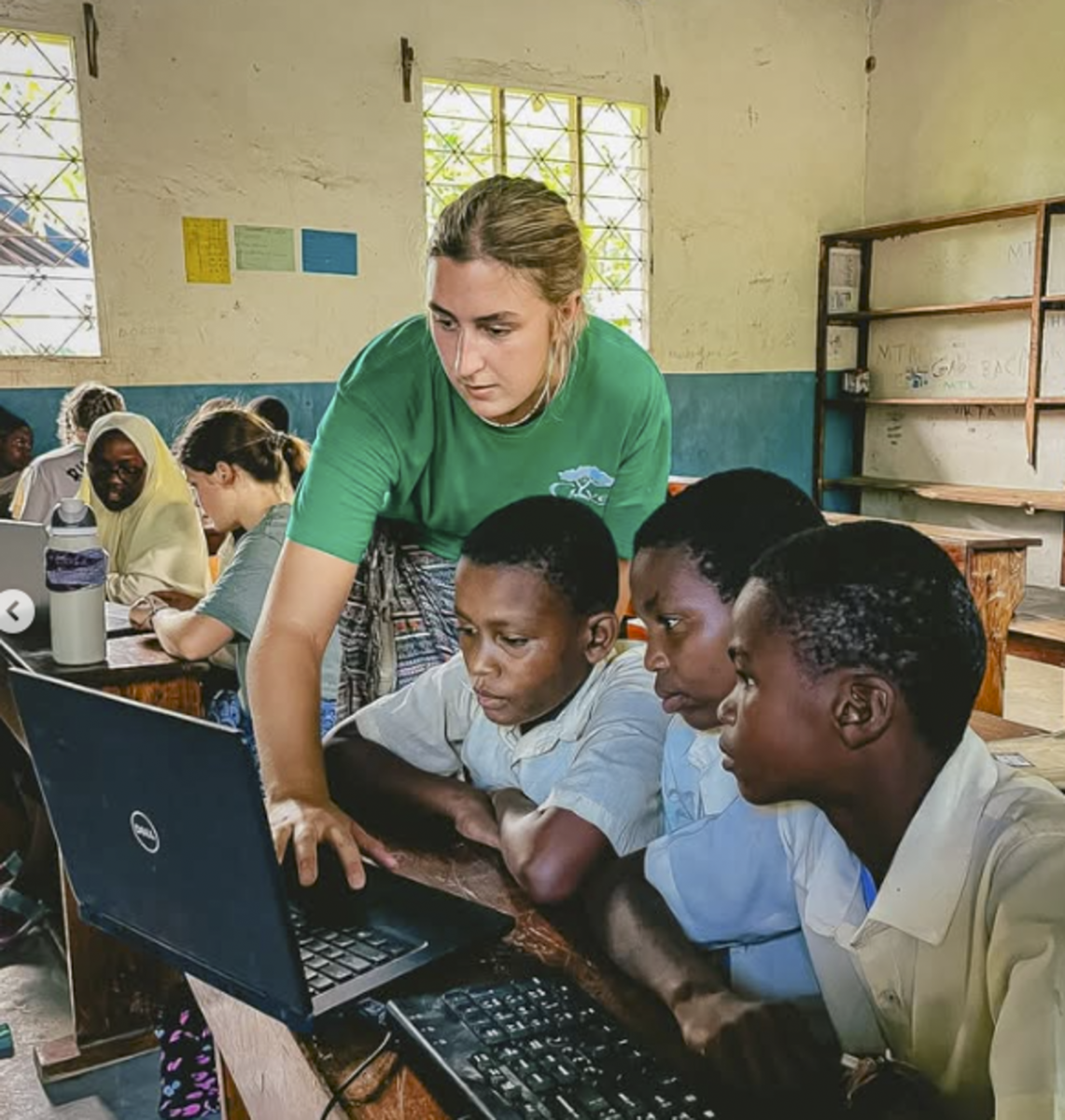 GIVE Volunteers work with young children in need of support and education in East Africa. This is one of many places this organization serves around the globe.
//Courtesy of GIVE Volunteers