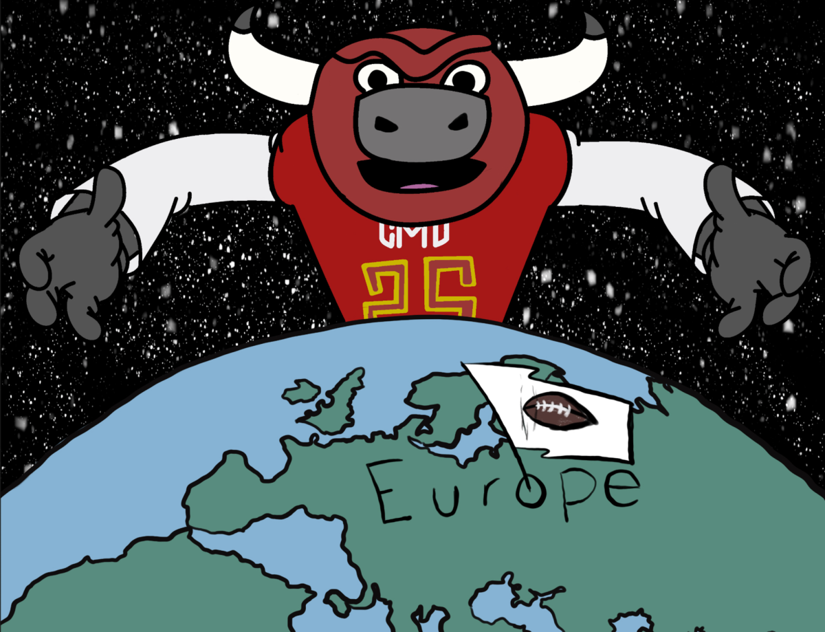 Rowdy looming menacingly over Europe, infecting its various nations with his love of American football. No longer will the other foot sport reign supreme. Before you know it, “Take Me Home, Country Roads” by john Denver will be blasting inside of every stadium.