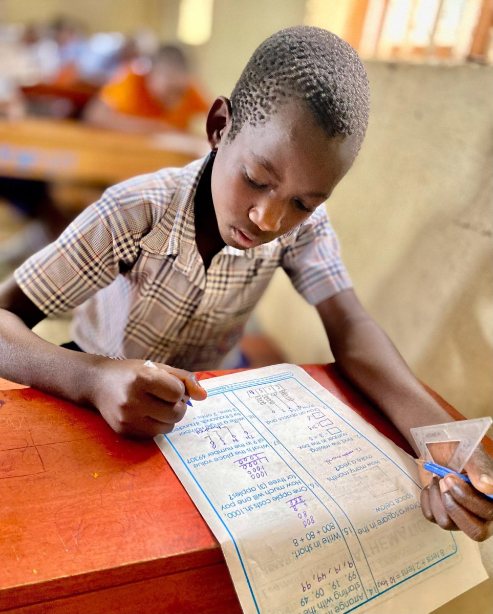 This is Muwanguzi Alpha, an orphan that is living in a children’s home while he studies in primary school, both of which are run by Father to the Fatherless. His dream is to be a doctor so he can treat the same diseases that killed his parents.