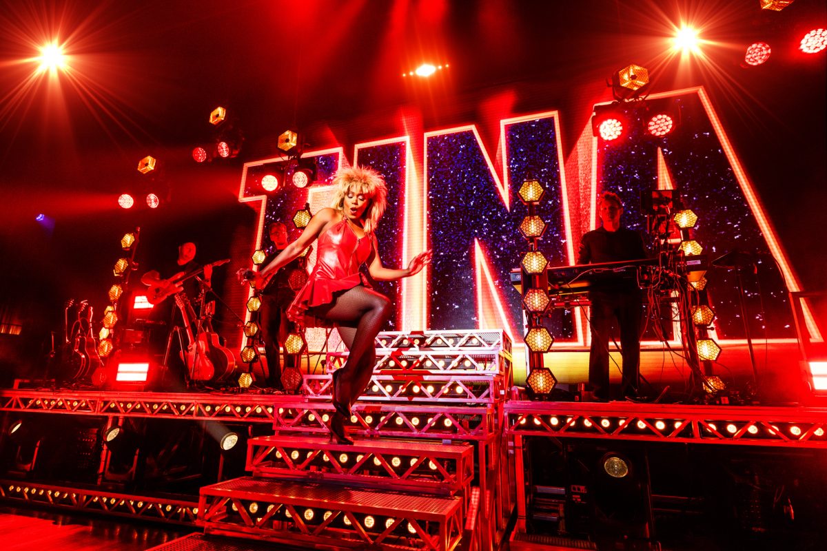 “TINA—The Tina Turner Musical” hit the stage at Asteria Theatre as the second installment of the Broadway Series. Written by Pulitzer Prize-winning playwright Katori Hall, this jukebox musical is the biographical telling of Tina Turner’s life. Darilyn Burtley, who plays adult Tina Turner, and the band peformed “(Simply) The Best” followed by "Proud Mary" to close the show in a concert-style encore conclusion. Photos courtesy of Evan Zimmerman for TINA—The Tina Turner Musical.
