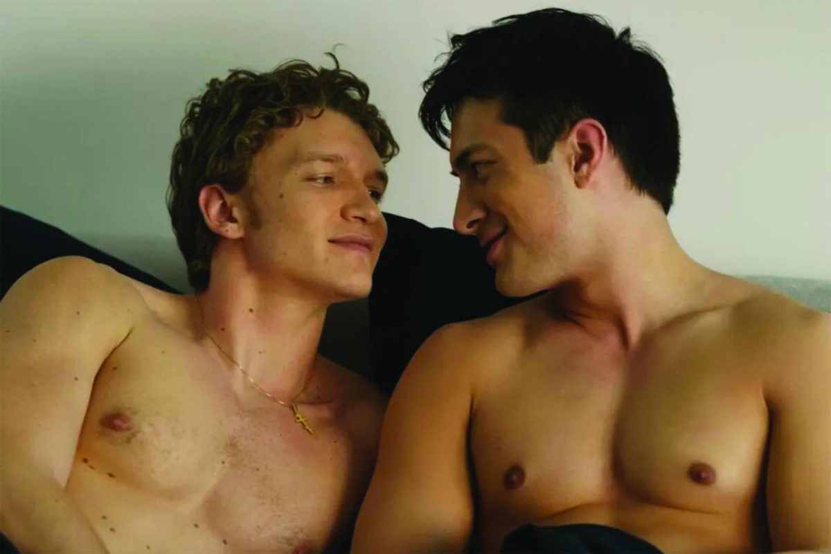 Ilya Rozanov (left) and Shane Hollander (right) share a penetrating gaze. “Heated Rivalry” has seen wild success in the past few months because it’s the perfect balance of fat asses and beautiful storytelling. Between the chiseled abs and tousled hair this show models queer romance without unnecessary violence or “trauma-porn.”
Image courtesy of iMDb 