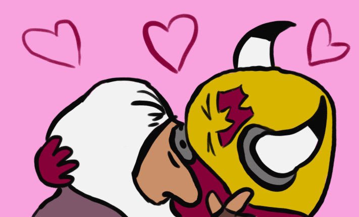 The leaked comic panel from Caleb Barnett's Major Maverick.
//Courtesy of Caleb Barnett
