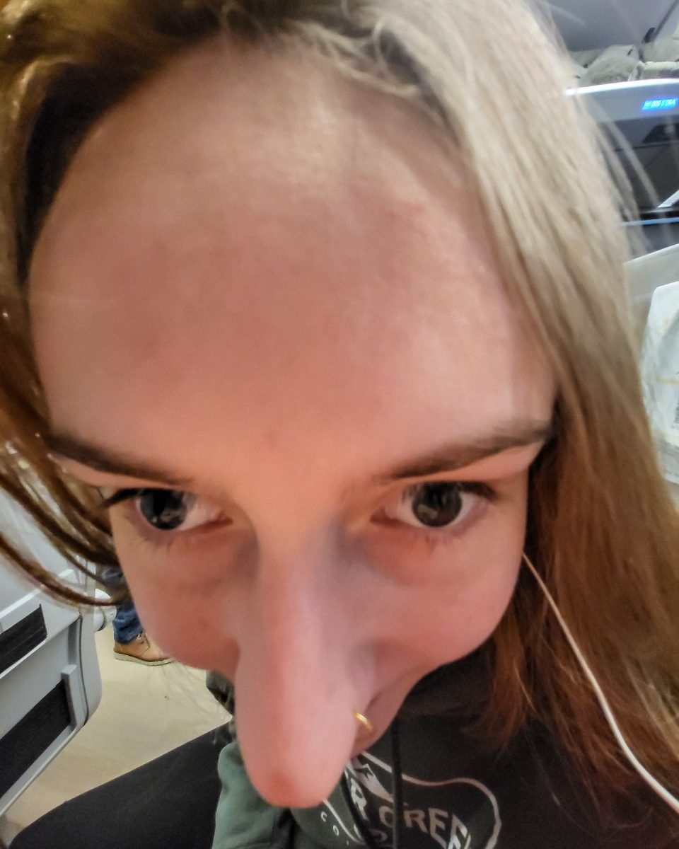 The Criterion's opinion editor, Becca Dunn. We have no normal photos of her.